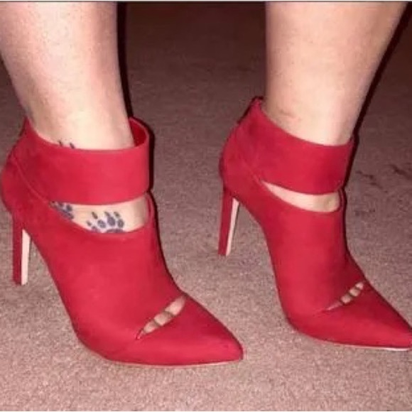 BCBG Carolyn all leather ankle boots in toffee brown 6M 36 - Picture 12 of 12